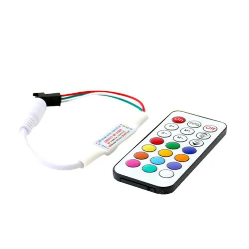 Digitális Led szalag RGB magic futófény vezérlő, rádiós, 366 program, akár 100 méter Led szalaghoz! Life Light Led 2 év garancia! Led vezérlő LLSZVRFRGB21KMAG 2 év gar.
