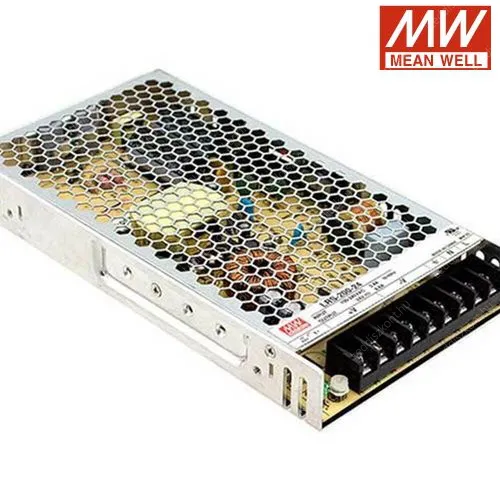 Led Mean Well tápegység LRS-200-24, 24V, 200W, 8A, 2 év garancia! Led tápegység Meanwell LLTMWLRS24V200W 3 év gar.