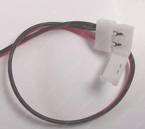 Led szalag Forrasztás mentes betáp 2 eres 5050-5630-as, 10mm led szalaghoz. Vezeték 15 cm. Life Light Led. Led szalaghoz Betáp LSZBETAP10MM 1 év gar.