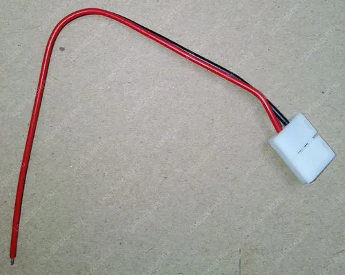 Led szalag betáp, 8 mm. Life Light Led. Led szalaghoz Betáp LLSZBETAP8MM 1 év gar.