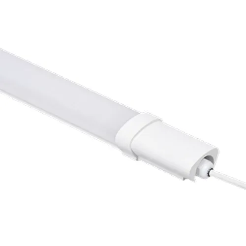 Por és páramentes LED lámpatest, 120 cm, 36W, 4400 lumen, 40mm, 4000K, közép fehér. Led Tri-proof, IP65 vízálló ipari lámpa. Led Tri-proof LVIZ120CM36W40MMIP65SW 2 év gar.