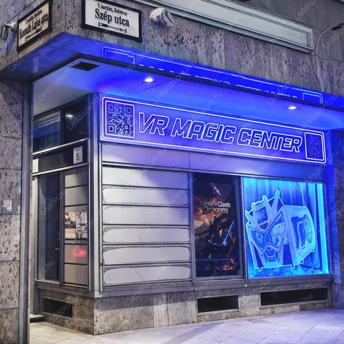 Eladó VR Magic Center Budapest 5 éves bérleti joga, 160m2-es VR játékterem, 9db VR szimulátorral, teljes berendezéssel. VR Magic Center Budapest