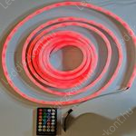 Led Neon Flex LLLNF24VFLAT8X16RGBW5M 1 év gar. – 4. kép